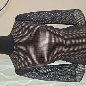 Charo Ruiz Ibiza 1989 mesh dress CARDOBA with pockets